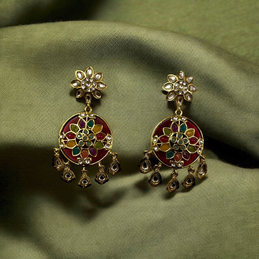 Mughal mystique drop earrings